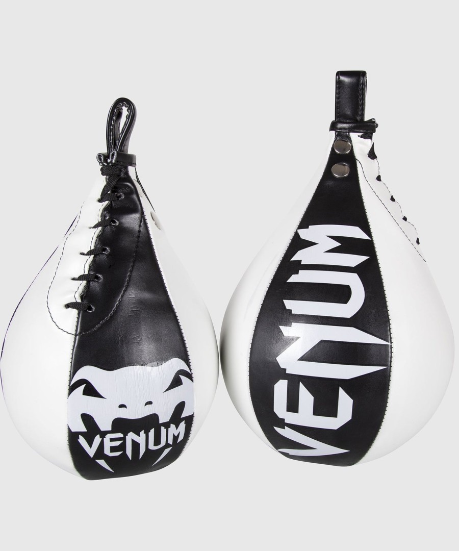 venum speed bag - skintex leer - zwartijs