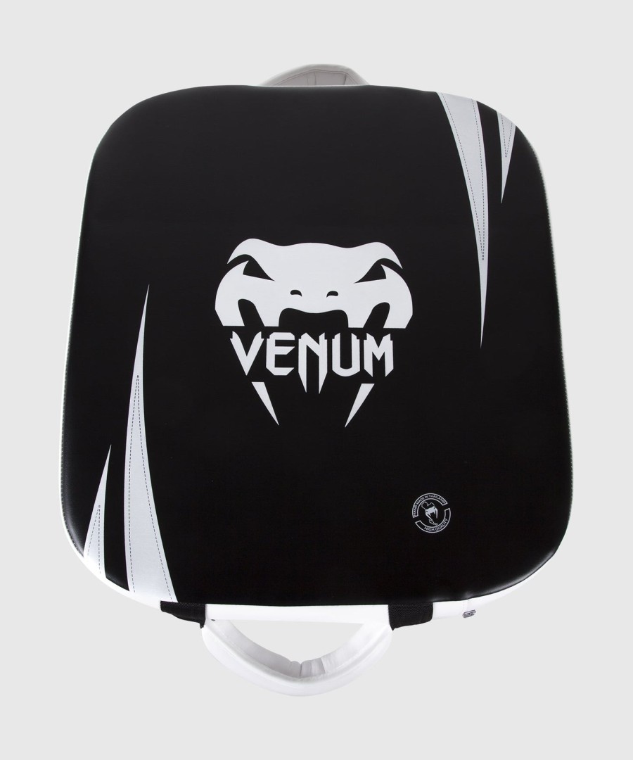 venum absolute square kick shield - skintex leer - zwartijs