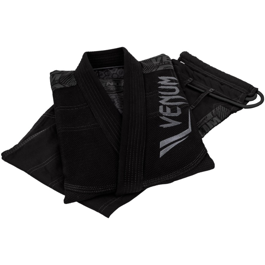 venum elite bjj gi - zwartzwart