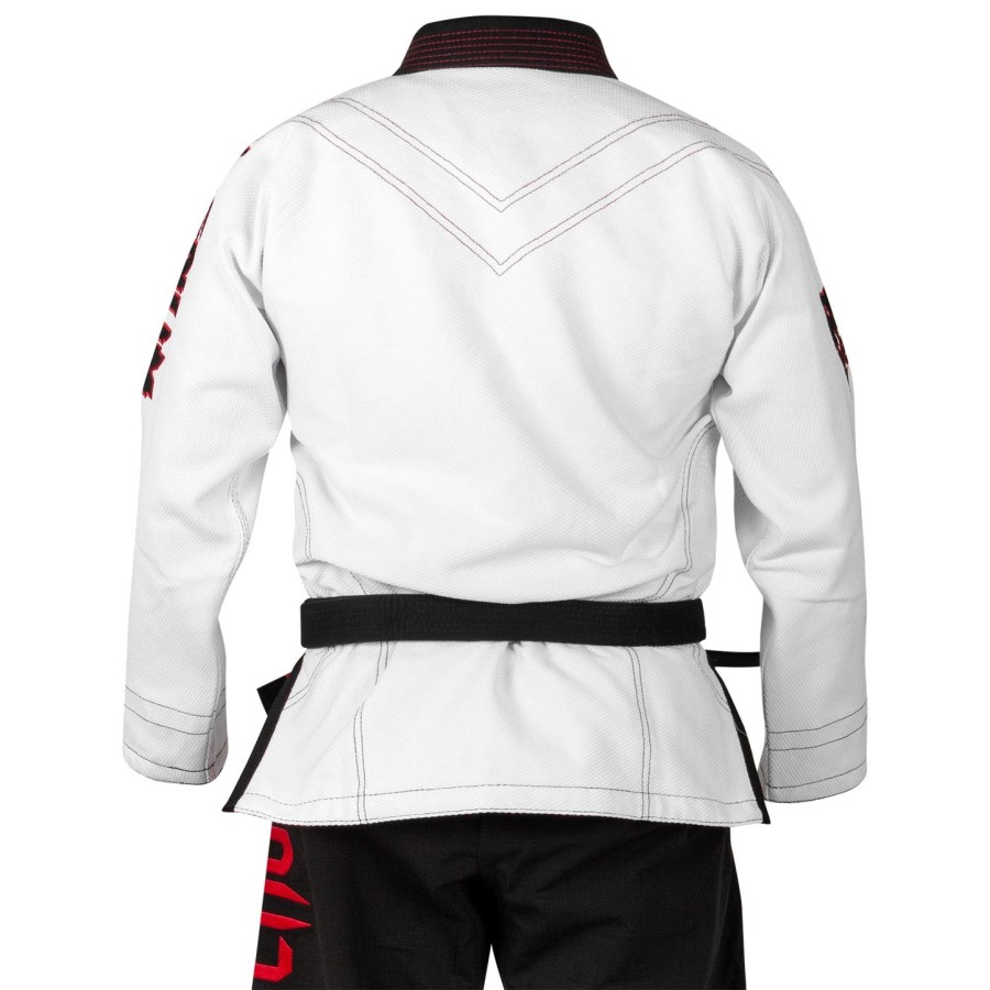 venum devil bjj gi - witzwart - exclusief