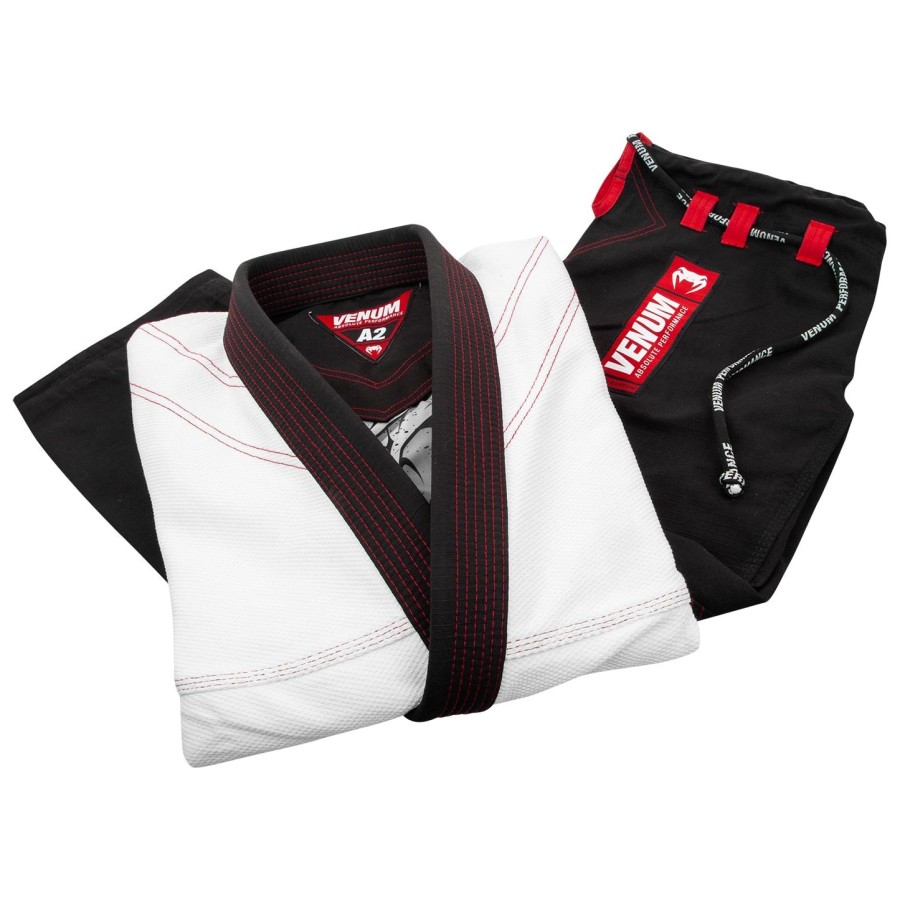 venum devil bjj gi - witzwart - exclusief
