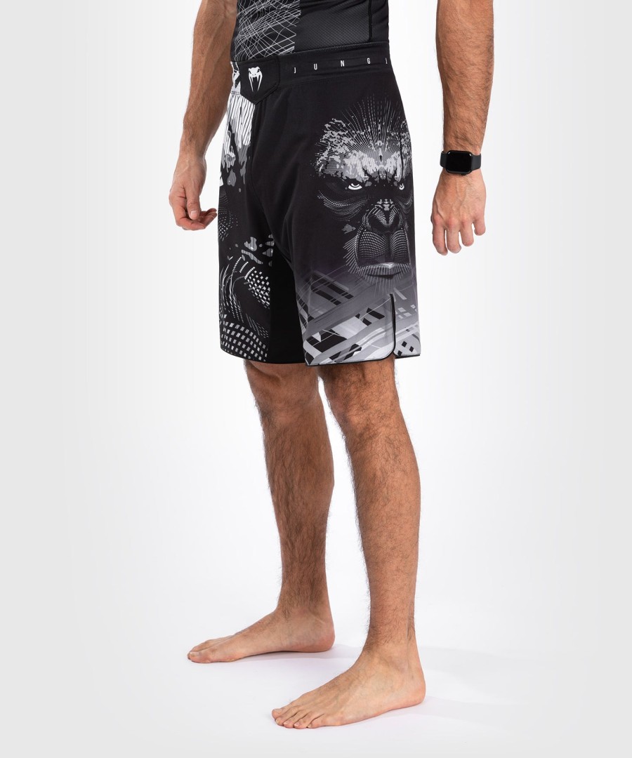 venum gorilla jungle fightshort - zwartwit