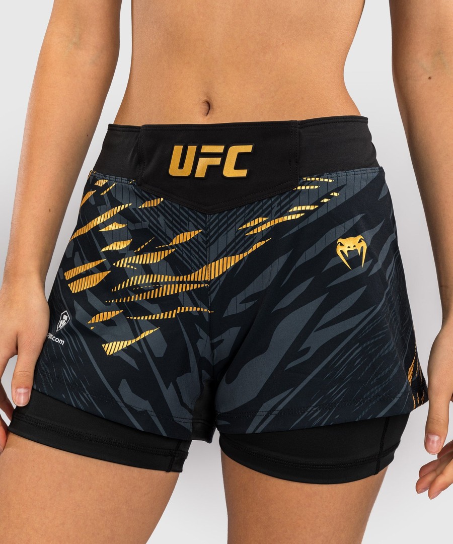 ufc fusion by venum authentic fight night women fight short - champion