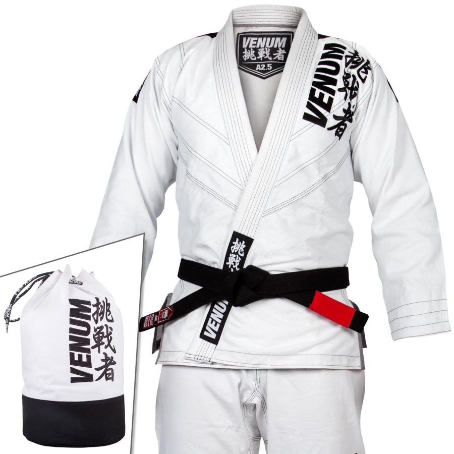 venum challenger 4.0 bjj gi - inclusief tas - wit