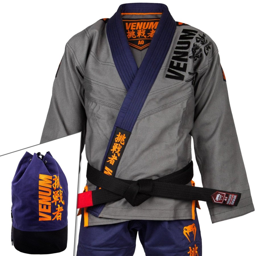 venum challenger 4.0 bjj gi - inclusief tas - marineblauw