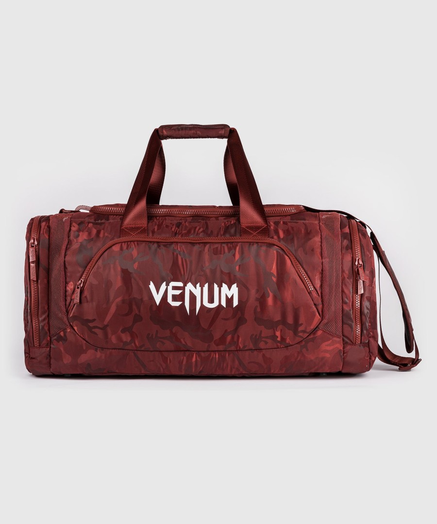 venum trainer lite sporttas - camouflagebordeauxrood
