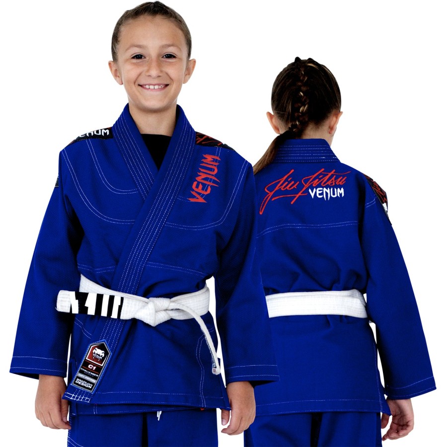 venum challenger 2.0 bjj gi voor kinderen - koningsblauw