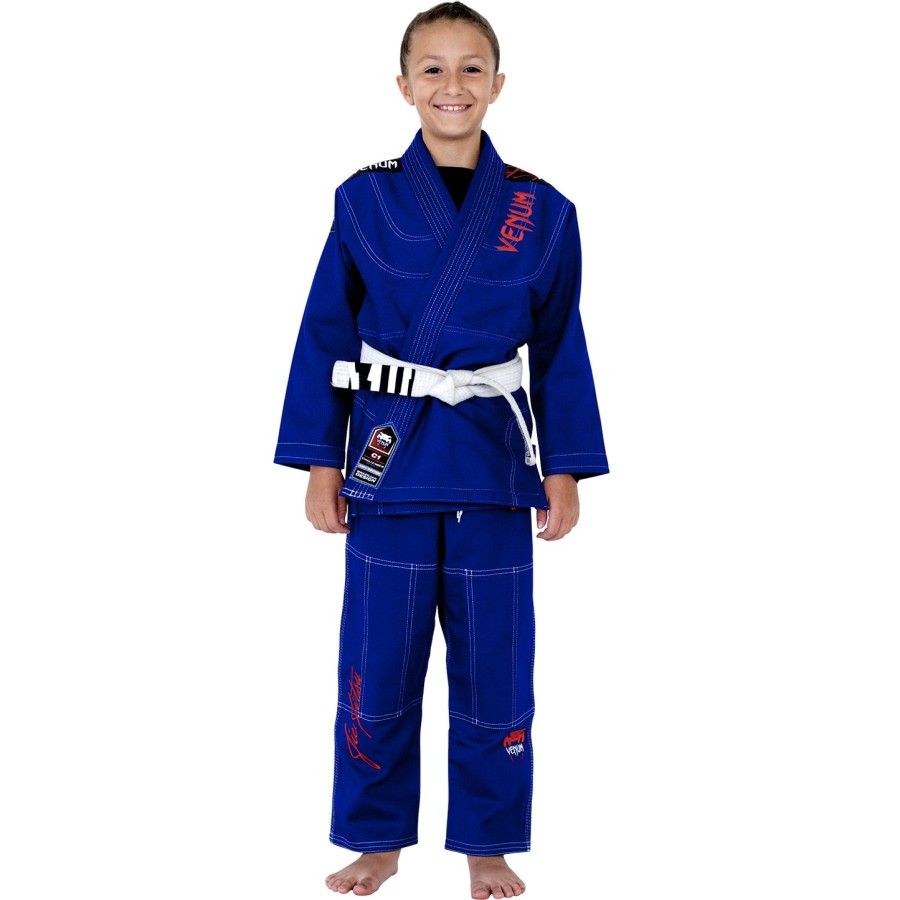 venum challenger 2.0 bjj gi voor kinderen - koningsblauw