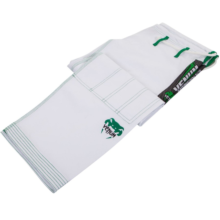 venum elite bjj gi - witgroen