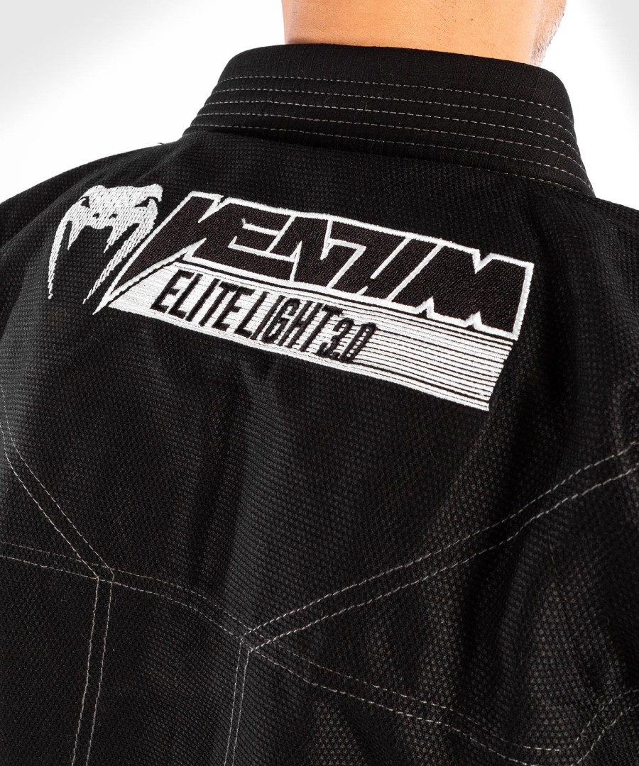 venum elite light 3.0 bjj gi - zwart