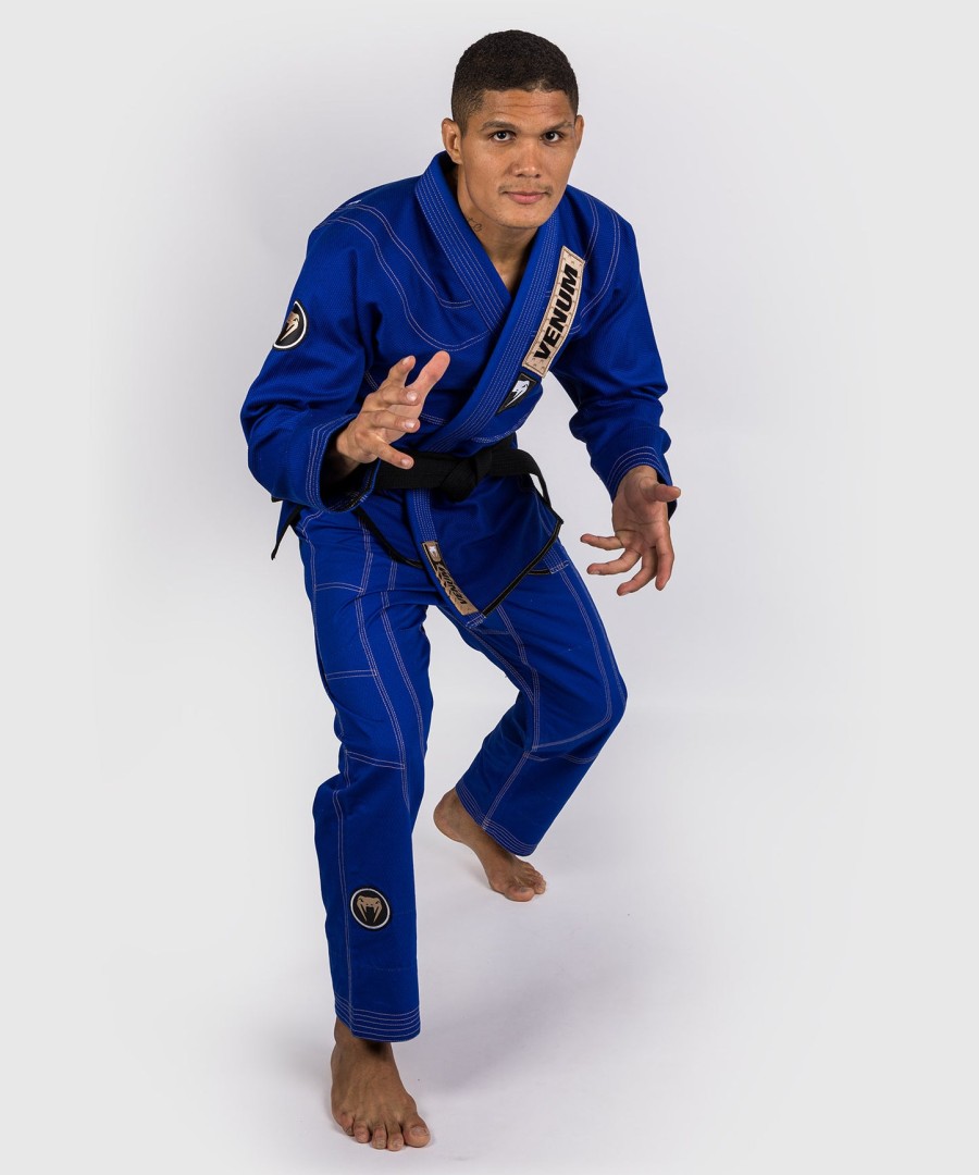 venum elite 4.0 braziliaanse jiu jitsu gi-blauw