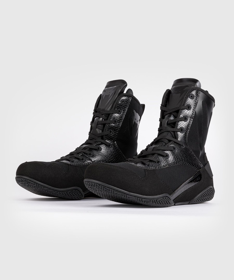 venum elite boksschoenen - zwart