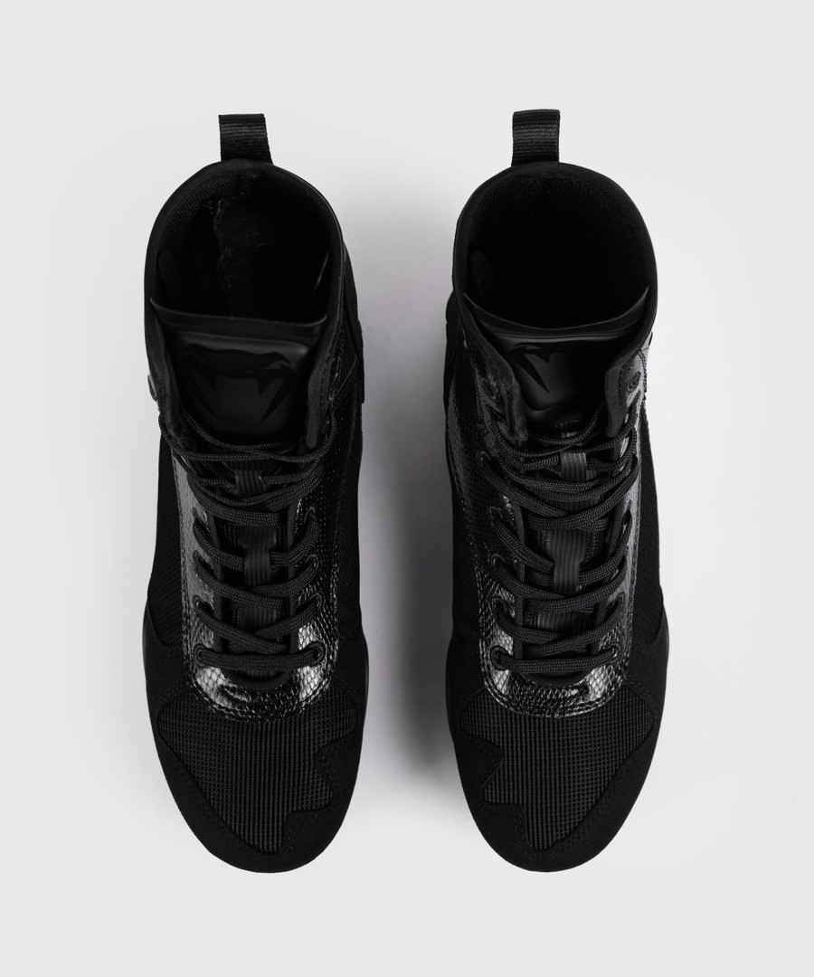venum elite boksschoenen - zwart