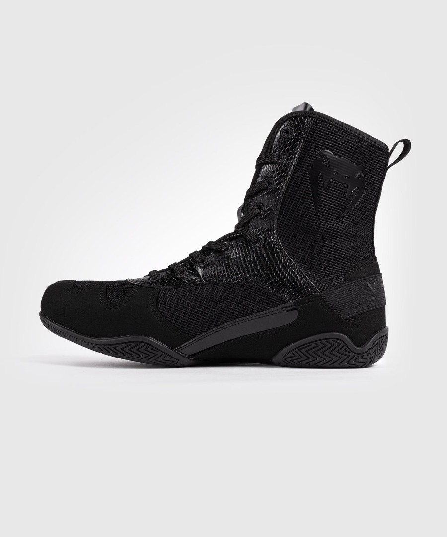 venum elite boksschoenen - zwart