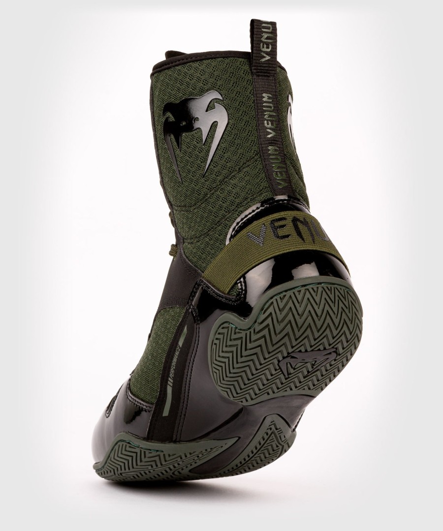 venum elite boksschoenen – kaki