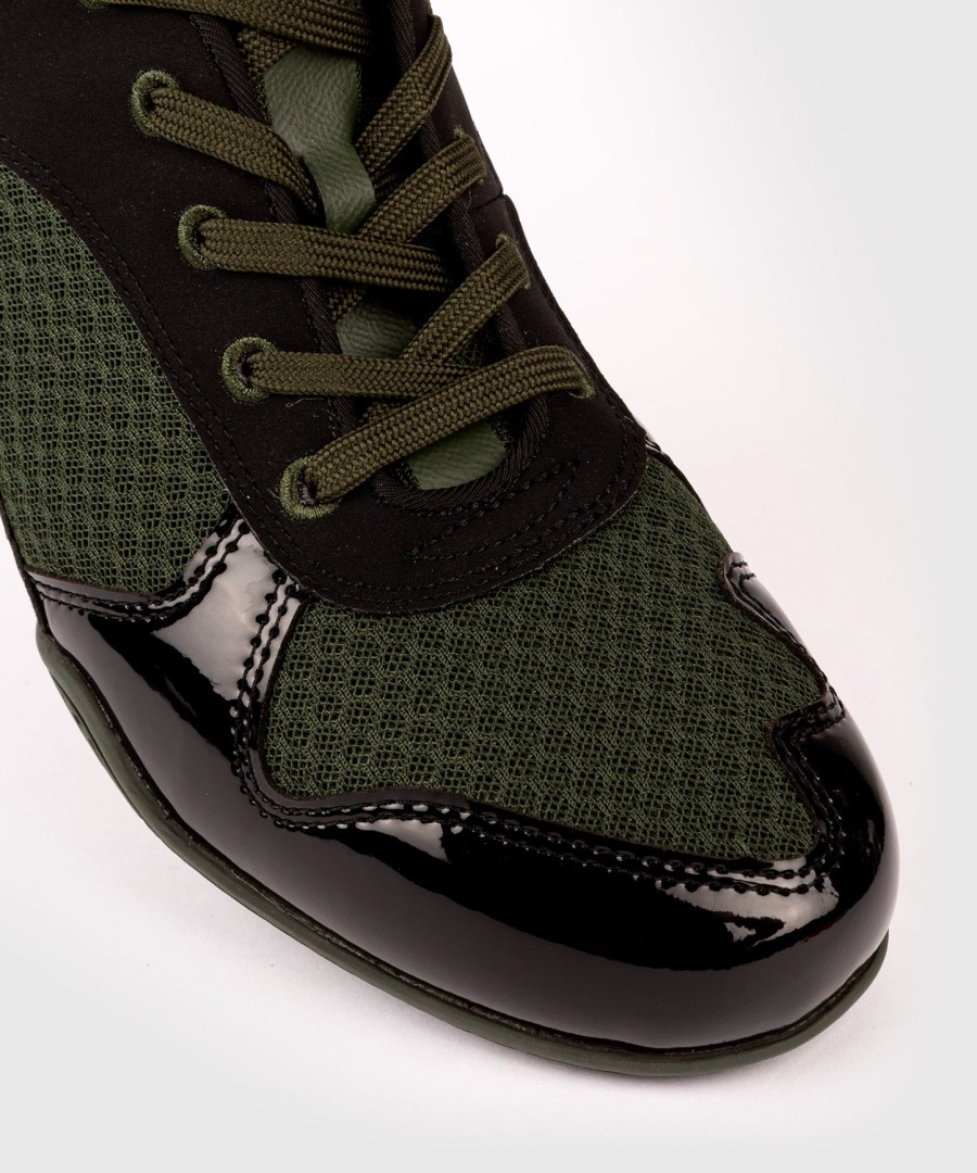 venum elite boksschoenen – kaki