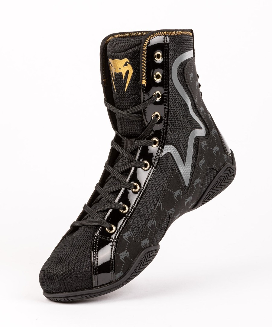 venum elite evo monogram boksschoenen – zwart