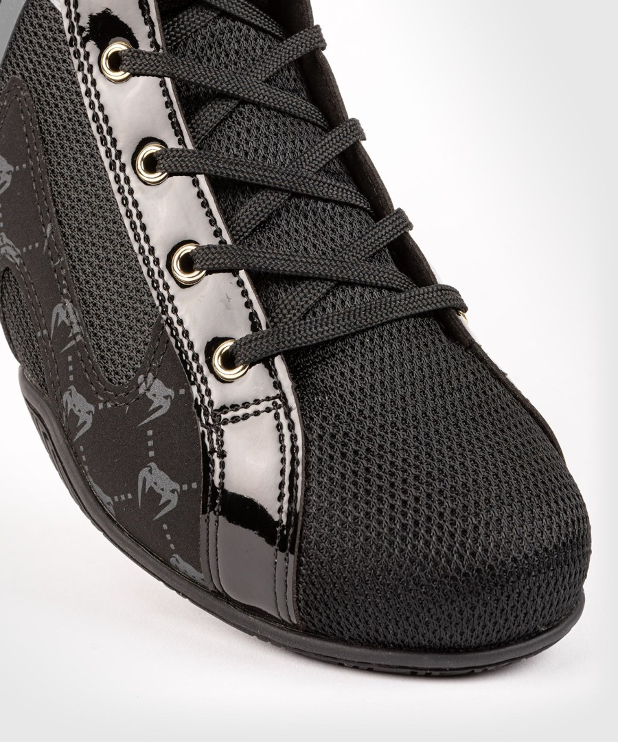 venum elite evo monogram boksschoenen – zwart