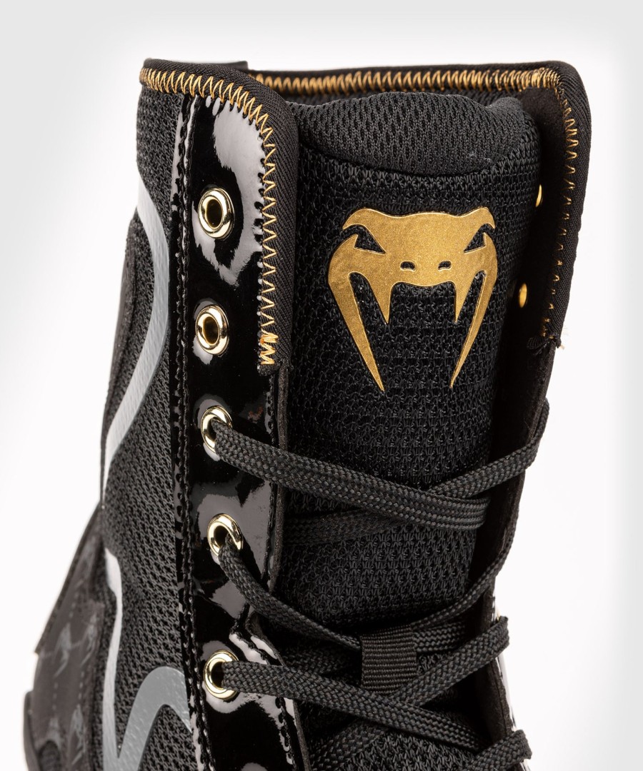 venum elite evo monogram boksschoenen – zwart