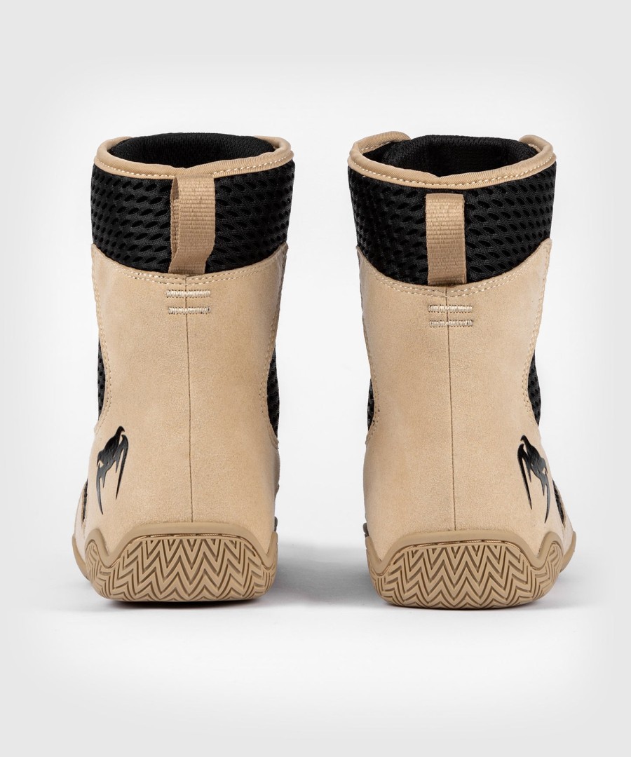venum contender boksschoenen - zwartzand