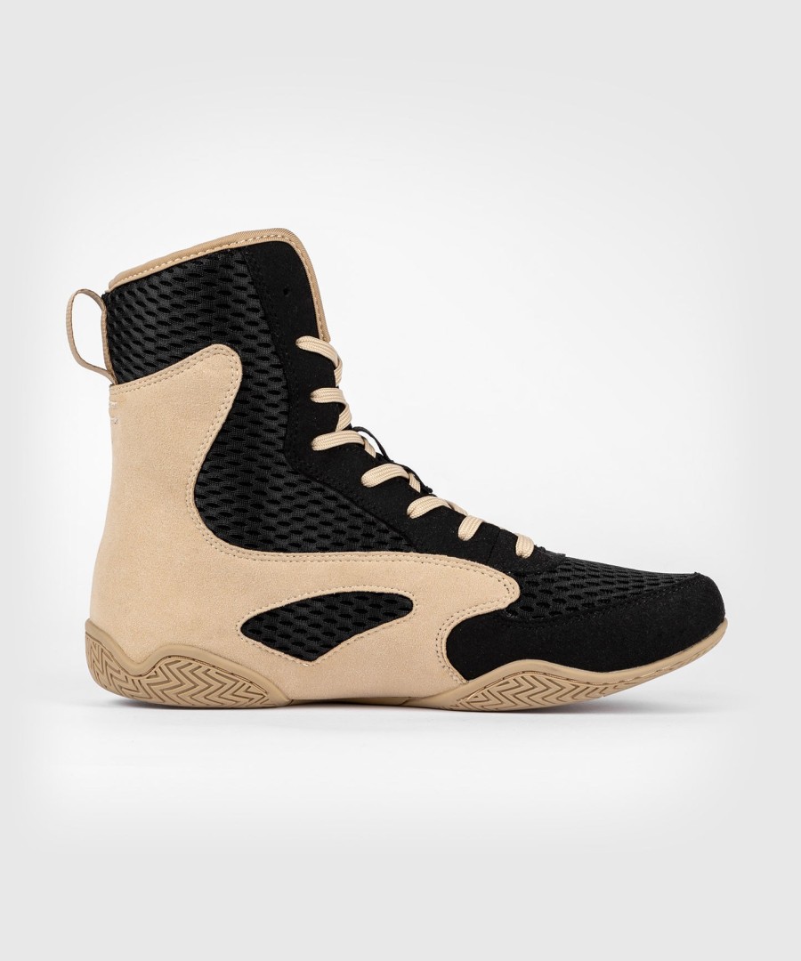 venum contender boksschoenen - zwartzand