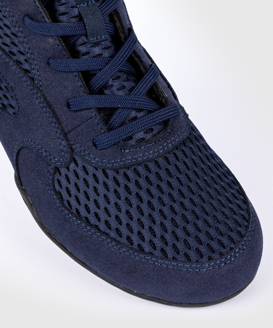 venum contender boksschoenen - marineblauwrood
