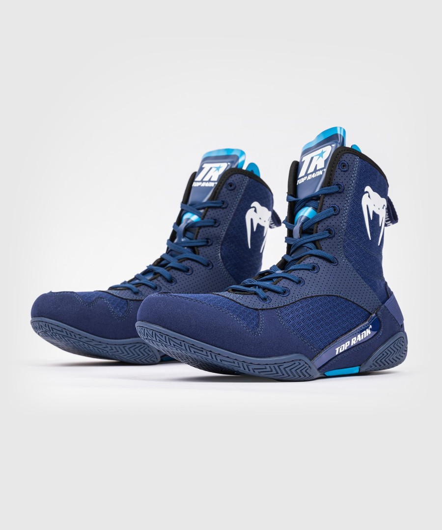 venum x top rank original boksschoenen - marineblauw