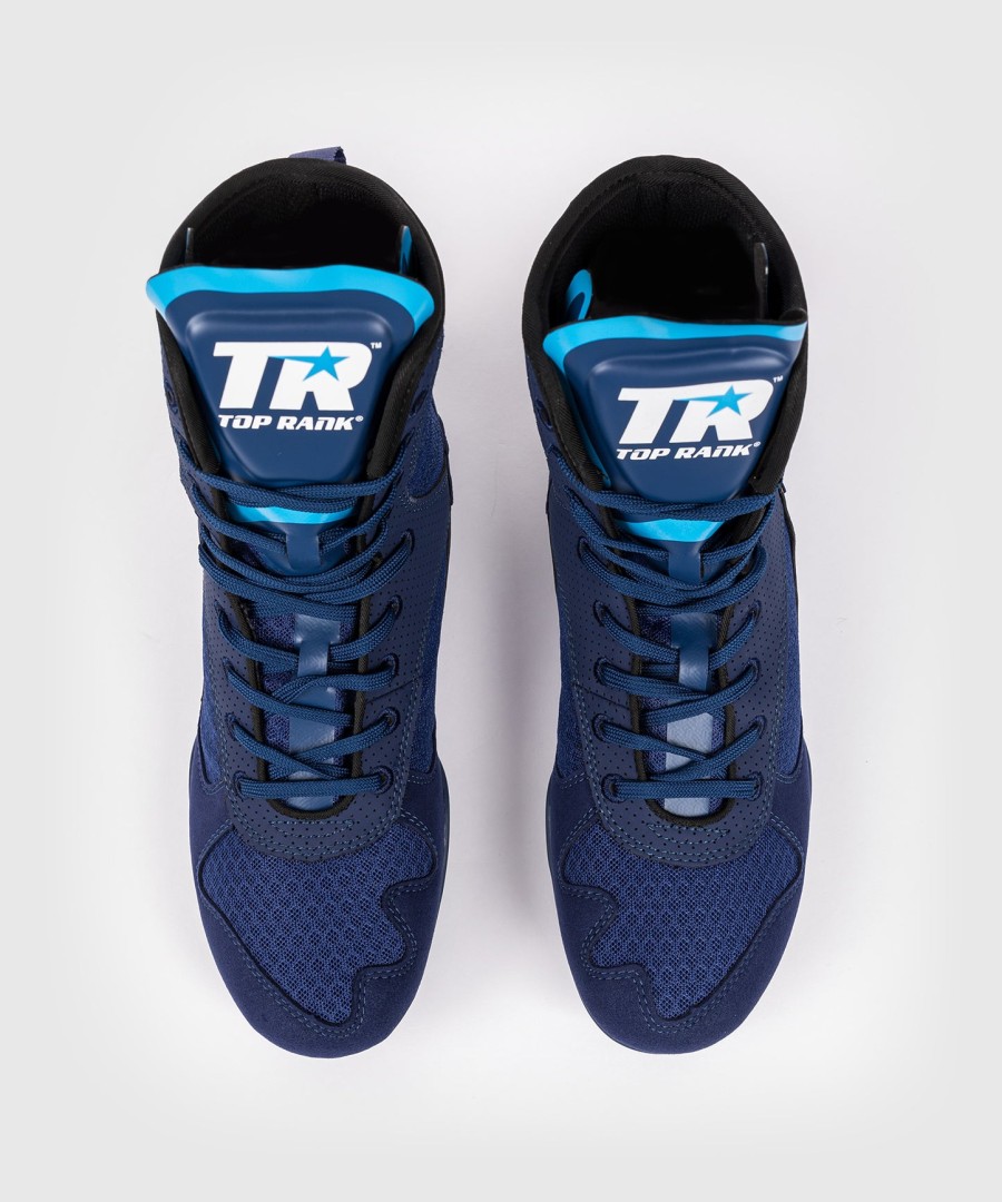 venum x top rank original boksschoenen - marineblauw
