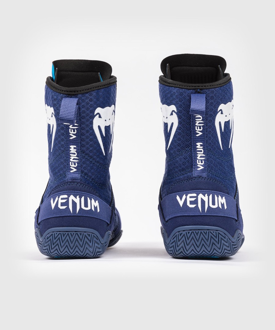 venum x top rank original boksschoenen - marineblauw