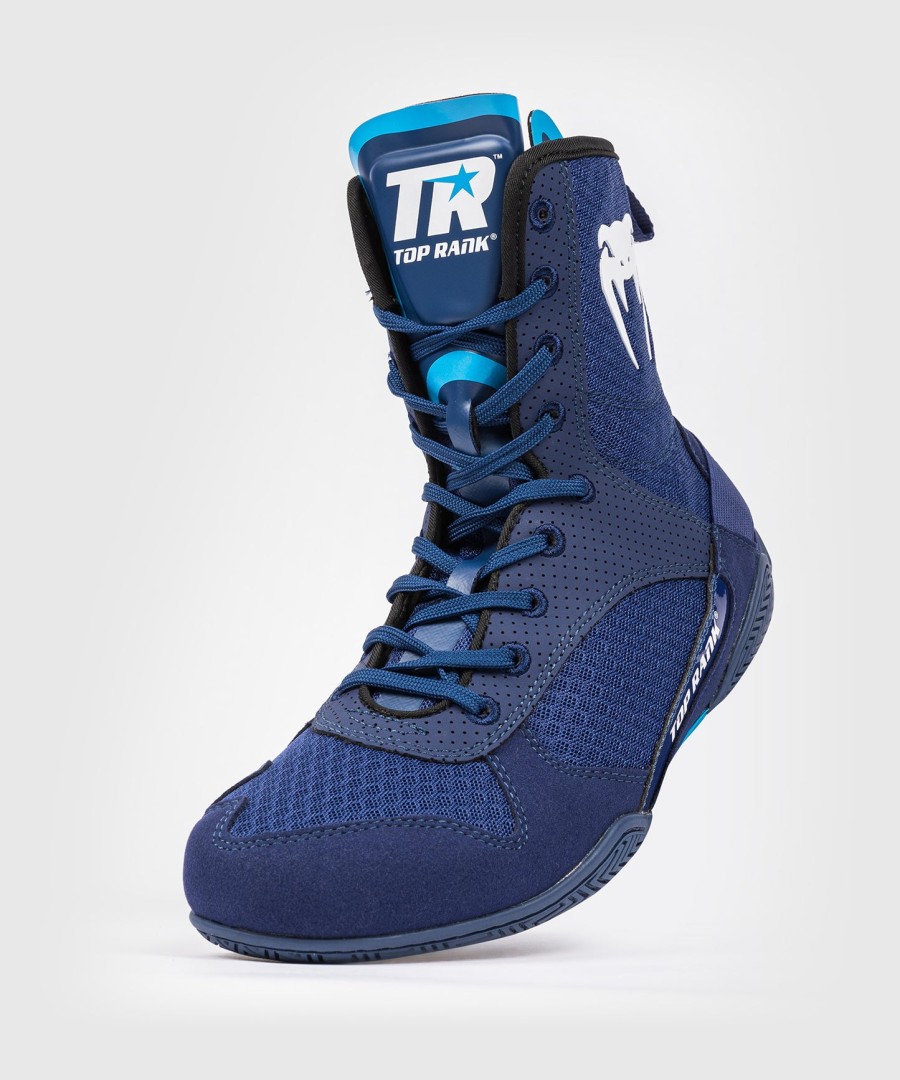 venum x top rank original boksschoenen - marineblauw