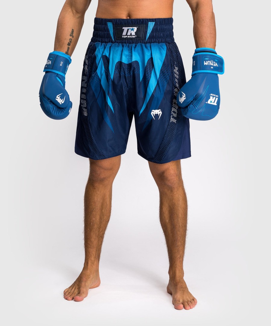 venum x top rank original heren boksbroekje - marineblauw