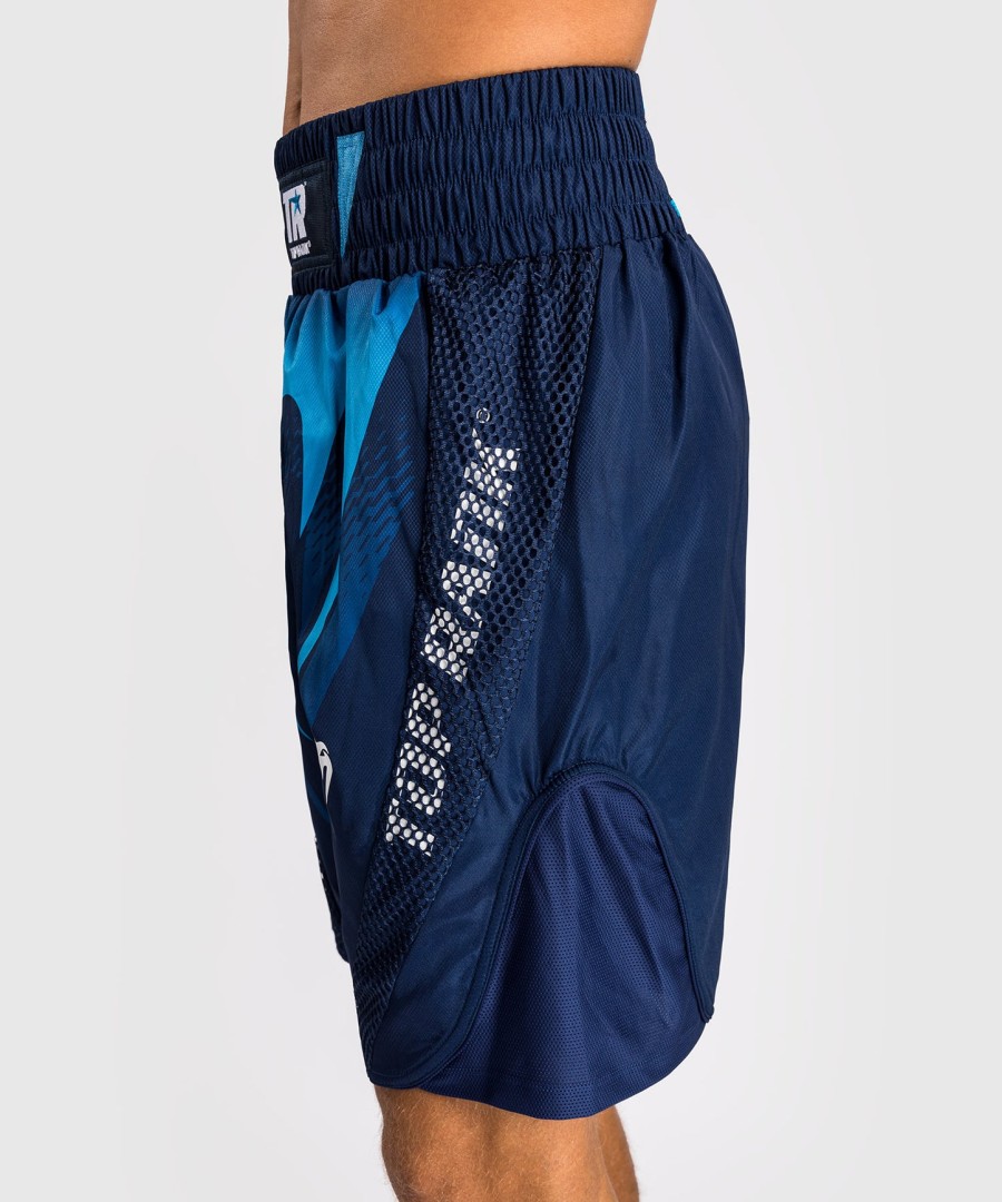 venum x top rank original heren boksbroekje - marineblauw