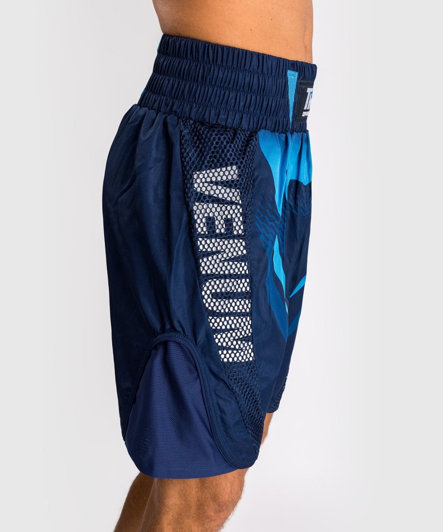 venum x top rank original heren boksbroekje - marineblauw
