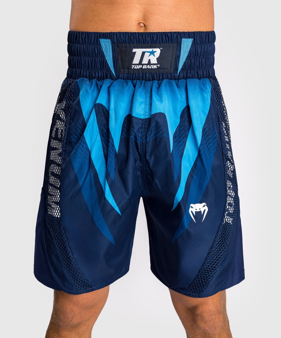 venum x top rank original heren boksbroekje - marineblauw