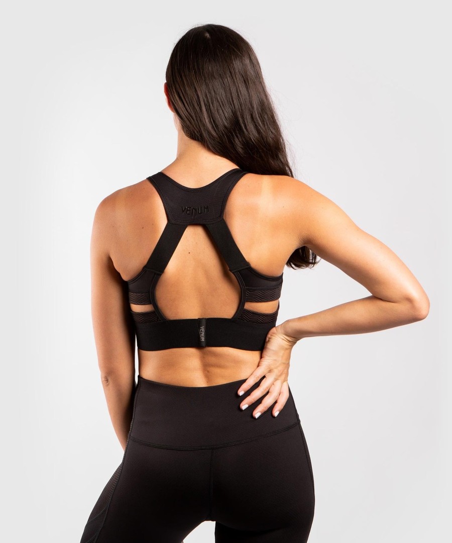 venum g-fit sportbeha - zwartzwart