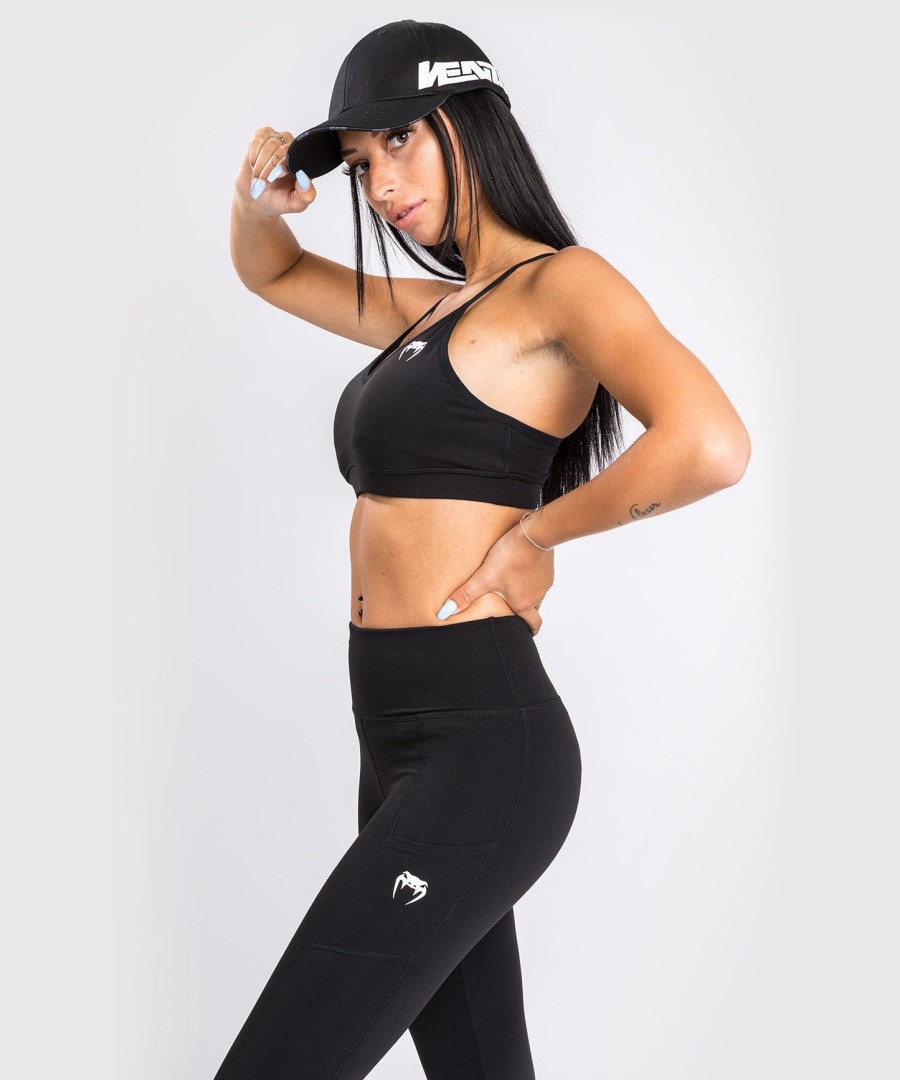 venum essential low impact sportbeha - zwart