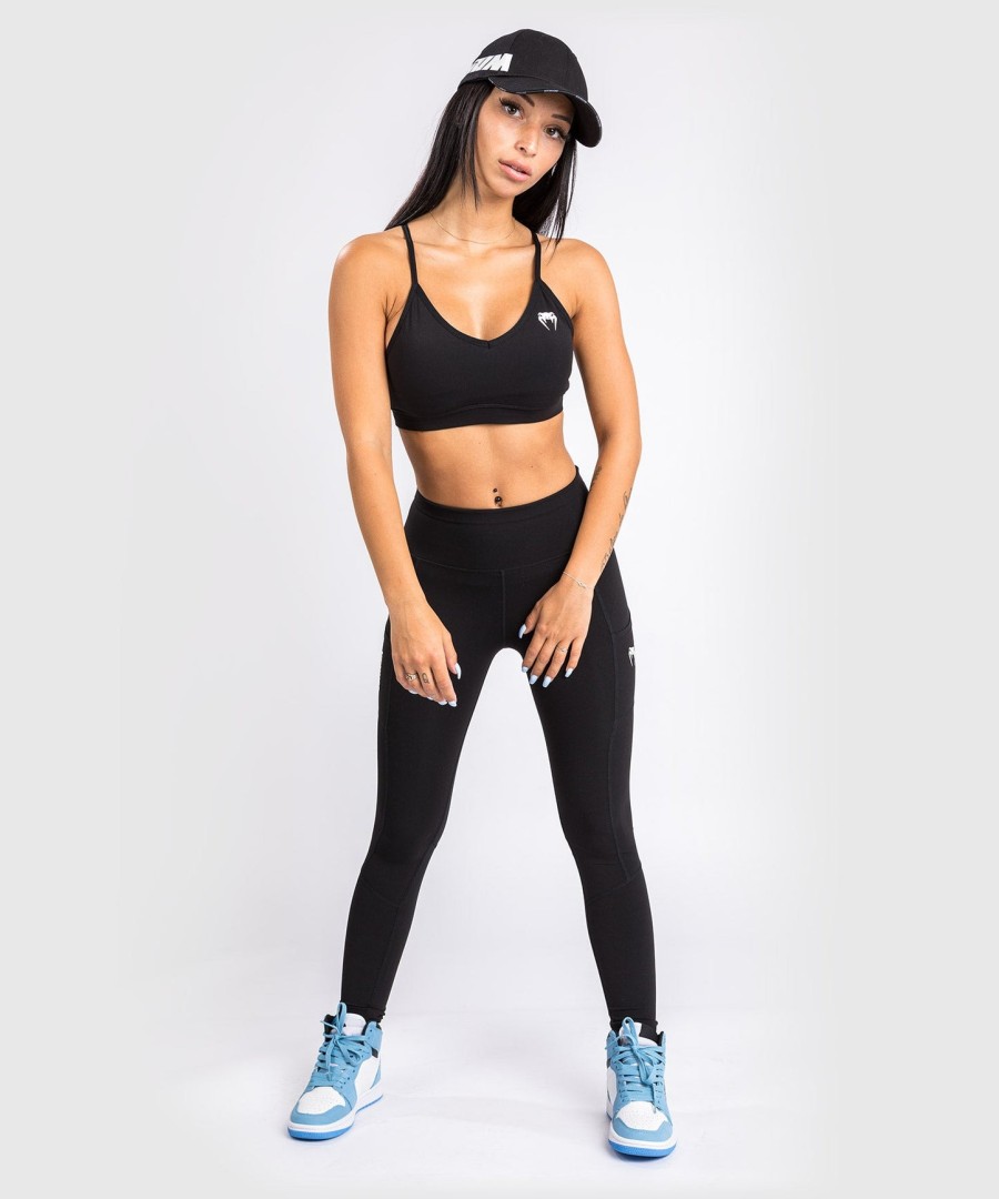 venum essential low impact sportbeha - zwart