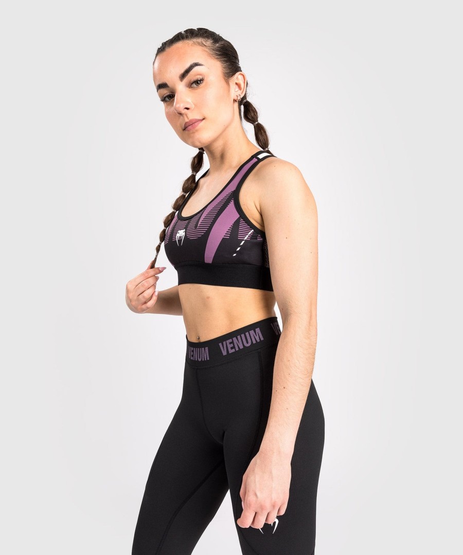 venum adrenaline sportbeha voor dames - paars