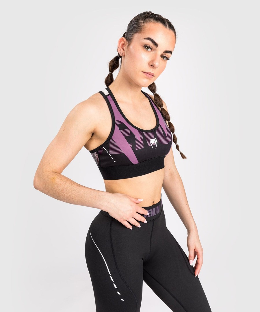 venum adrenaline sportbeha voor dames - paars