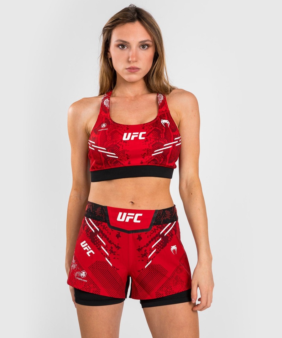 ufc adrenaline by venum authentic fight night sportbeha voor dames - rood