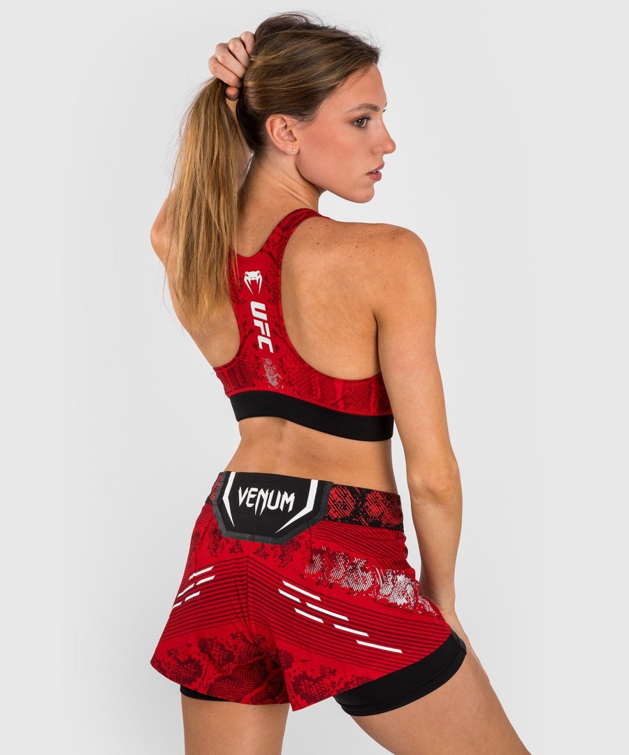 ufc adrenaline by venum authentic fight night sportbeha voor dames - rood
