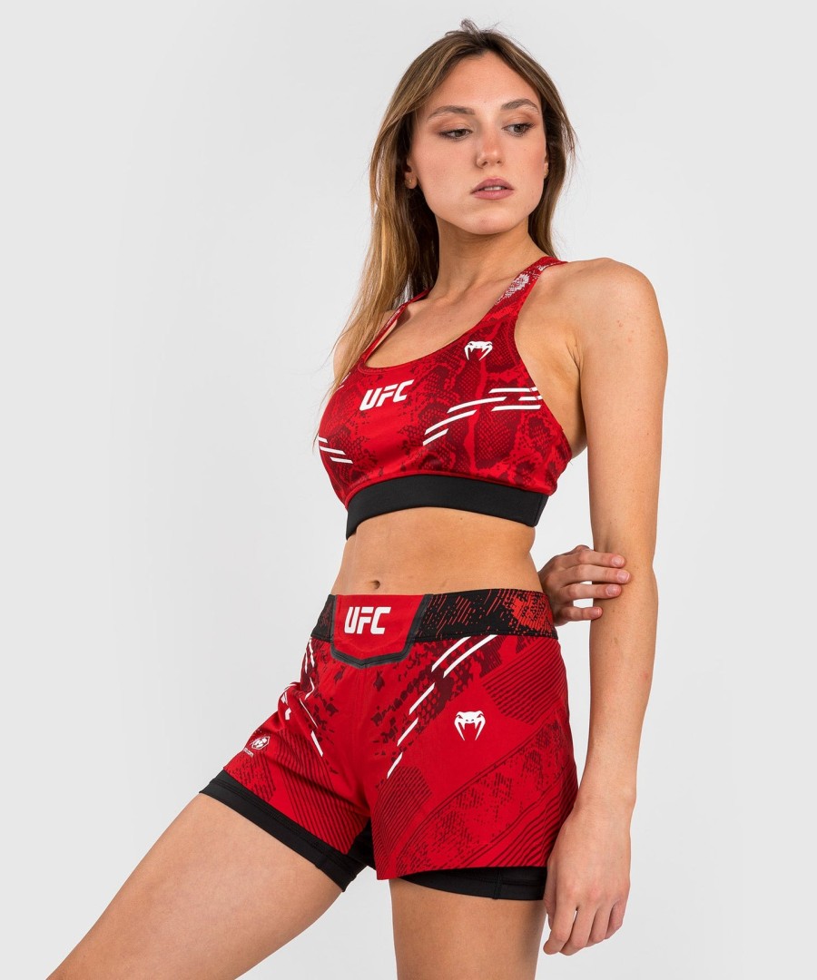 ufc adrenaline by venum authentic fight night sportbeha voor dames - rood