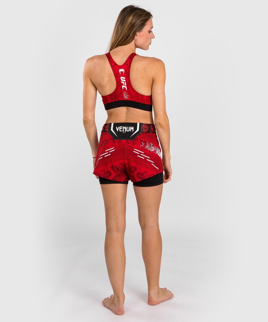 ufc adrenaline by venum authentic fight night sportbeha voor dames - rood