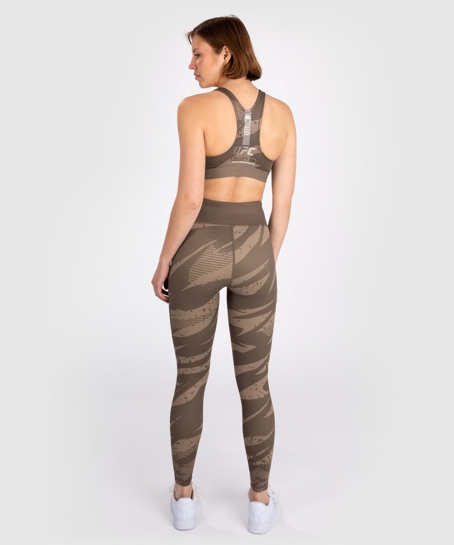 ufc adrenaline by venum fight week sportbeha voor dames - woestijncamouflage