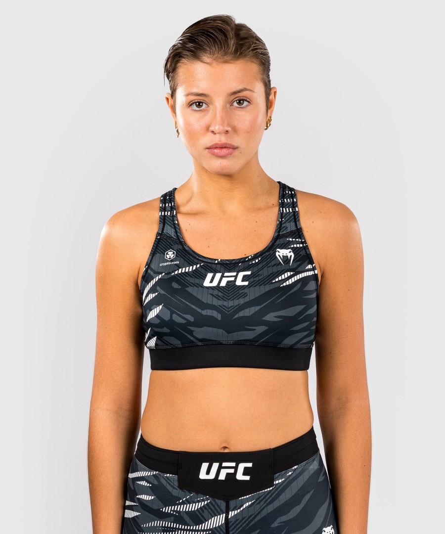 ufc fusion by venum authentic fight night sportbeha voor dames - zwart
