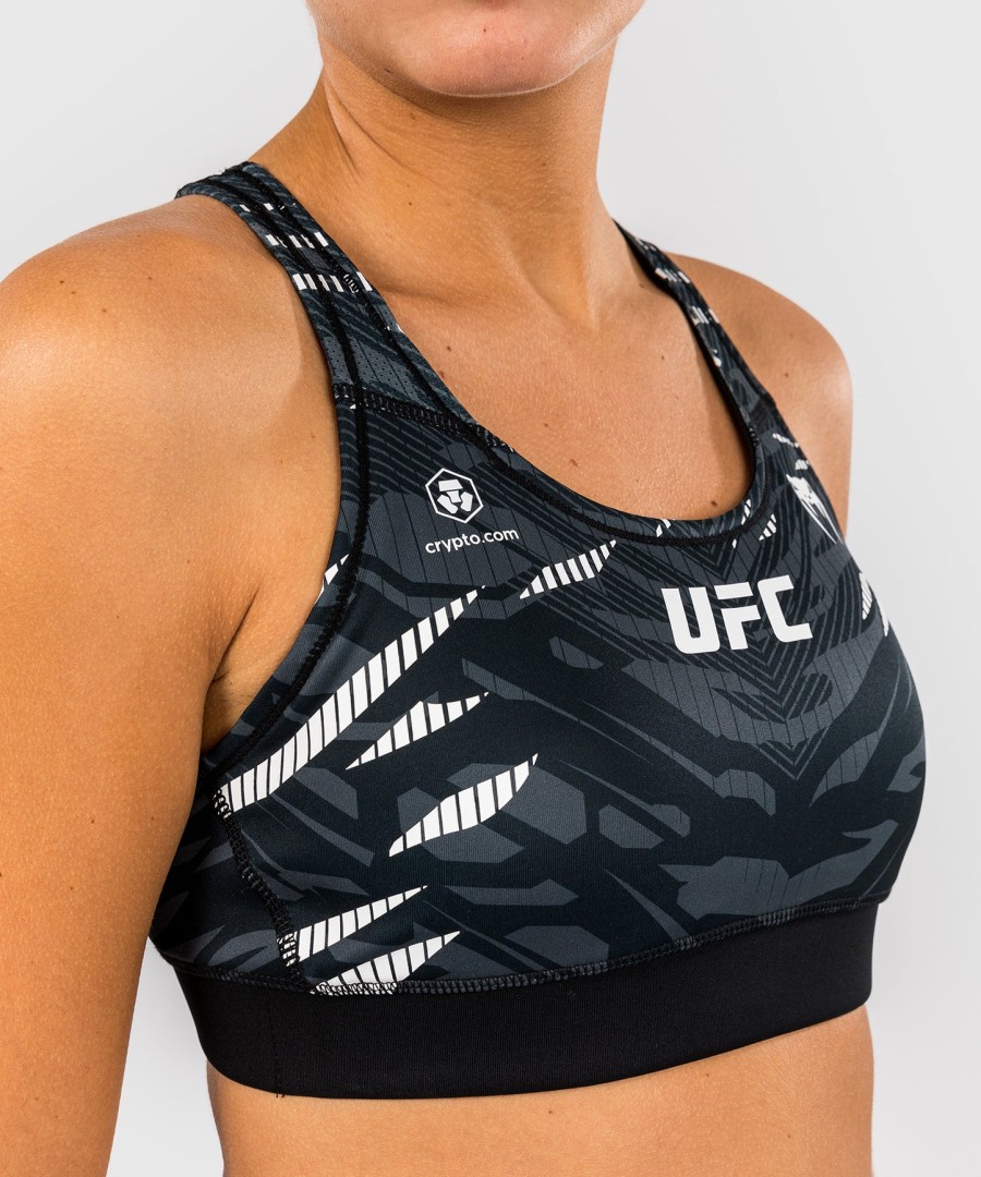 ufc fusion by venum authentic fight night sportbeha voor dames - zwart
