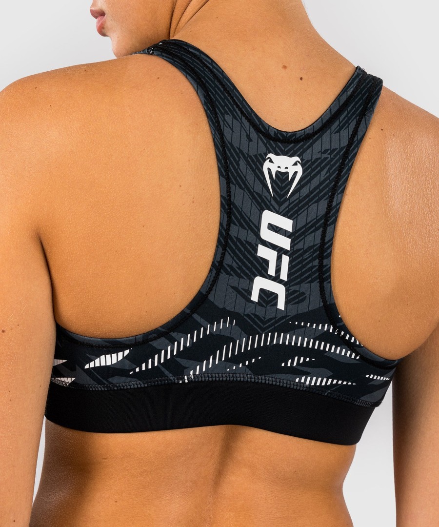 ufc fusion by venum authentic fight night sportbeha voor dames - zwart
