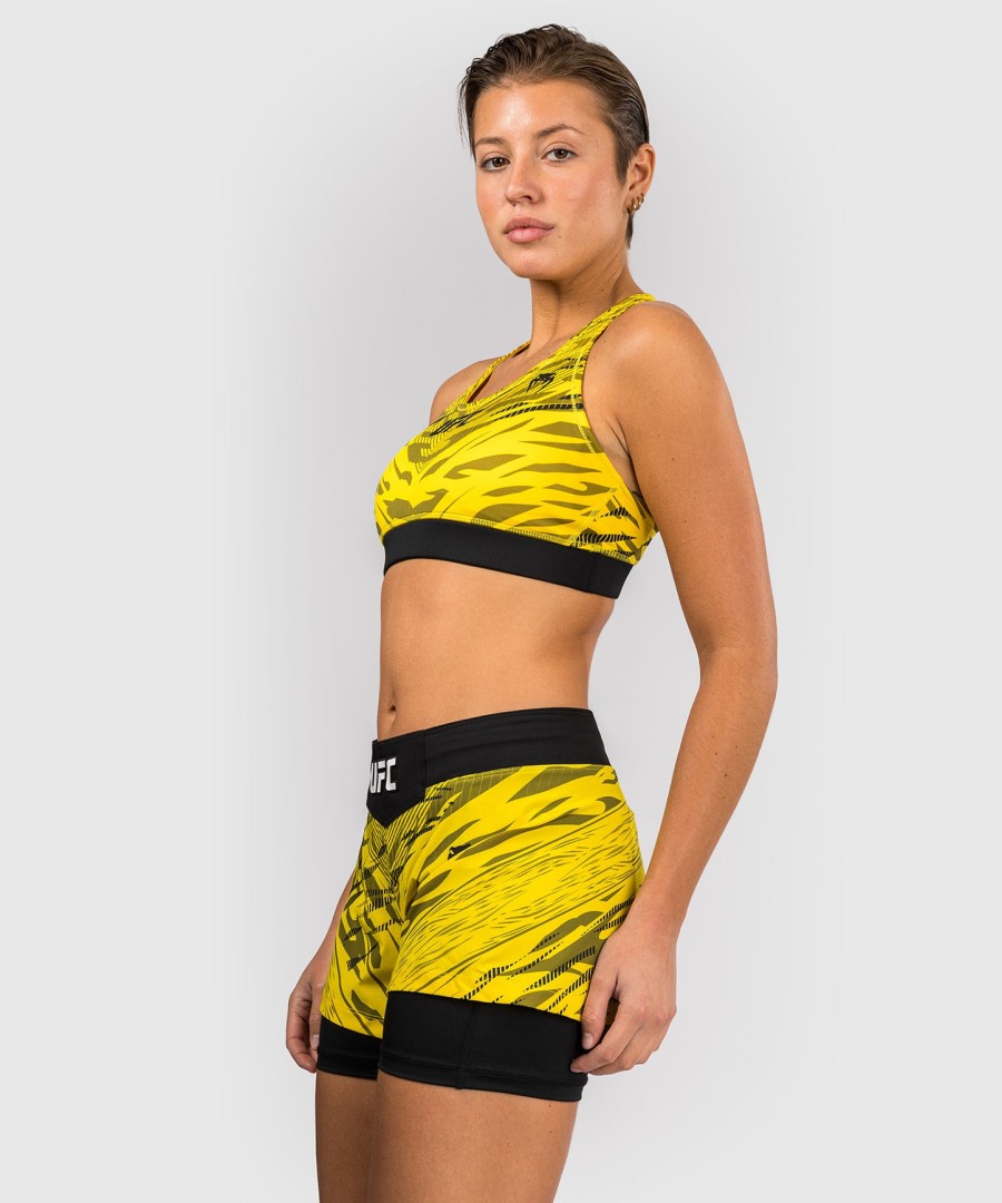 ufc fusion by venum authentic fight night sportbeha voor dames - geel