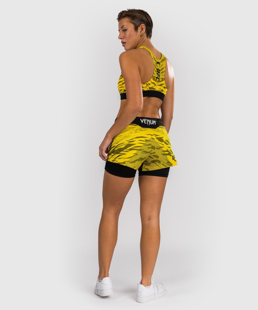 ufc fusion by venum authentic fight night sportbeha voor dames - geel