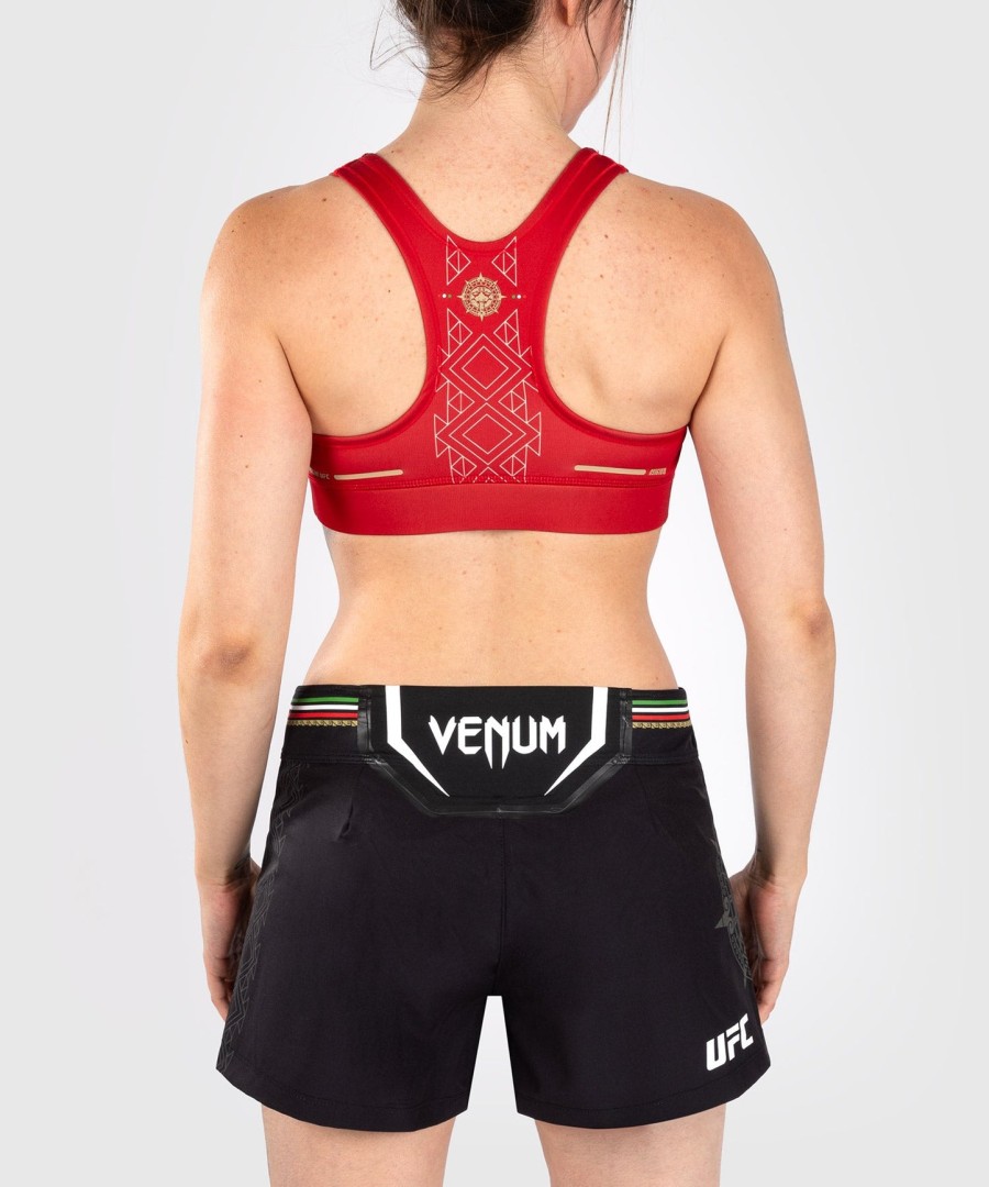 noche ufc by venum authentic fight night sportbeha voor dames - rood